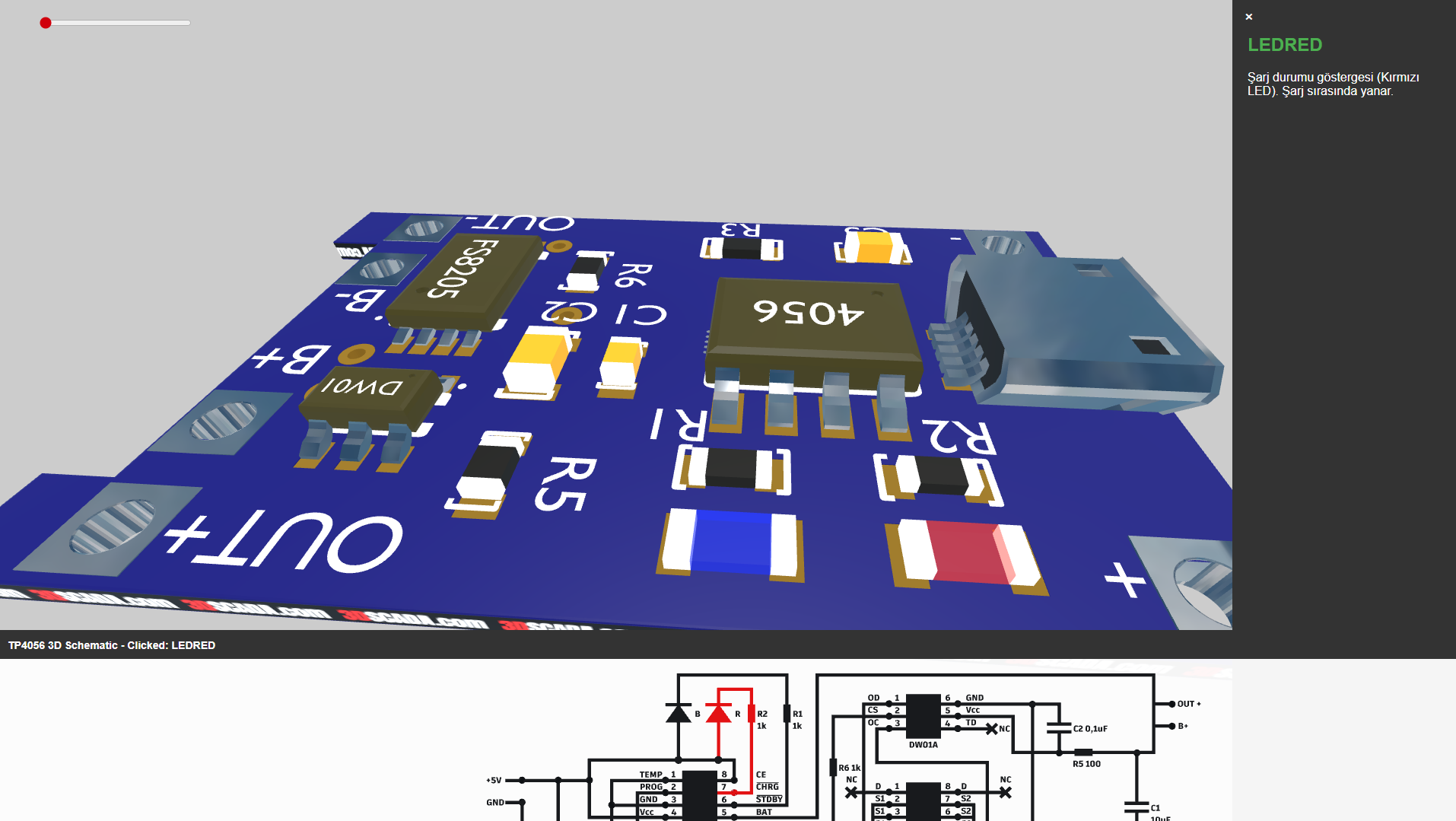 Tp4056 Module Use 3DSCADA | Industry 4.0 & Digital Twin Solutions