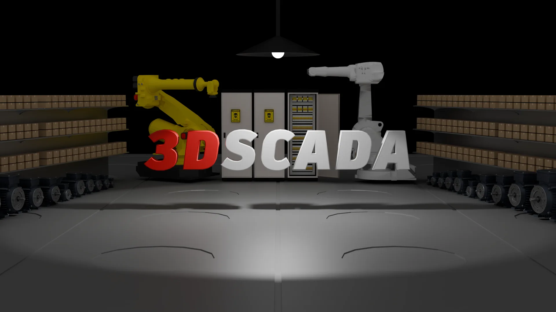 3DSCADA – Endüstri için gelişmiş 3D arayüzler